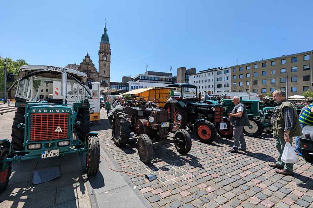 Rheydter Wochenmarkt Oldtimer