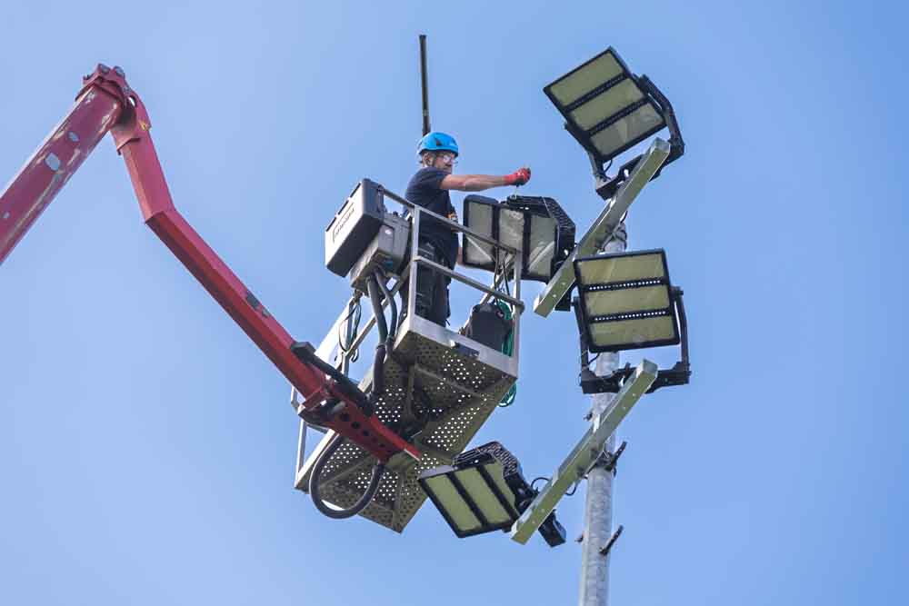 LED-Flutlicht