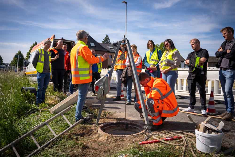 Schachtsanierung an der Dinxperloer Straße