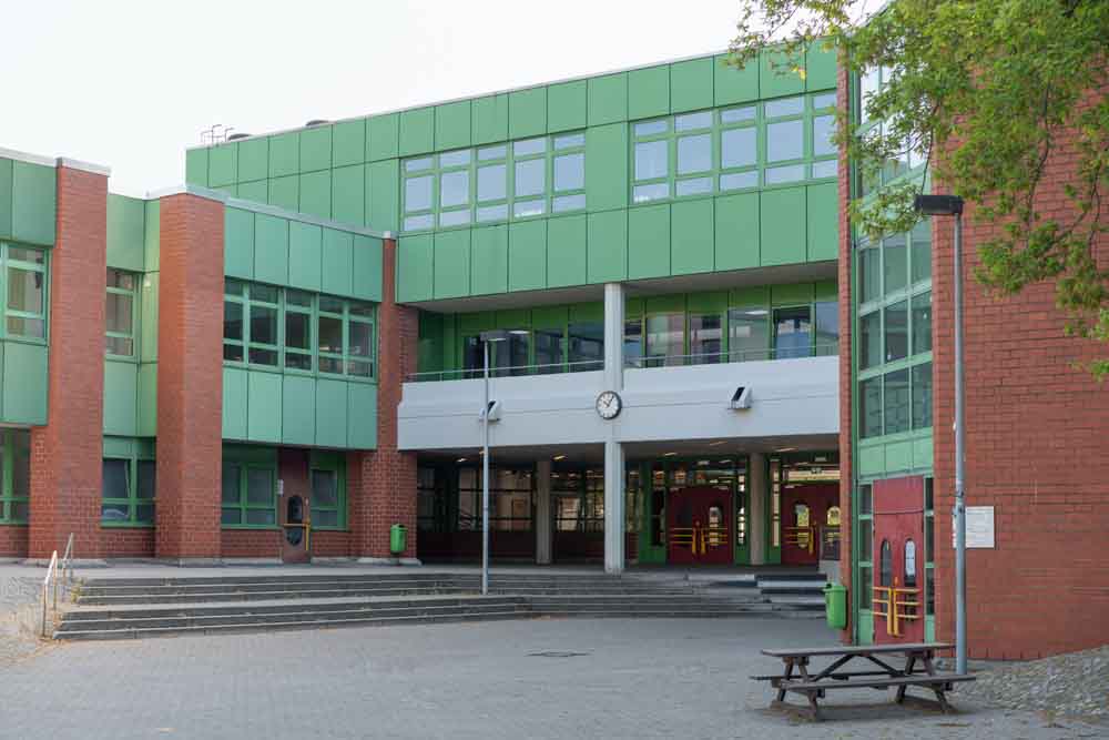 Ehemaliges Gebäude des Schloß-Gymnasiums Benrath