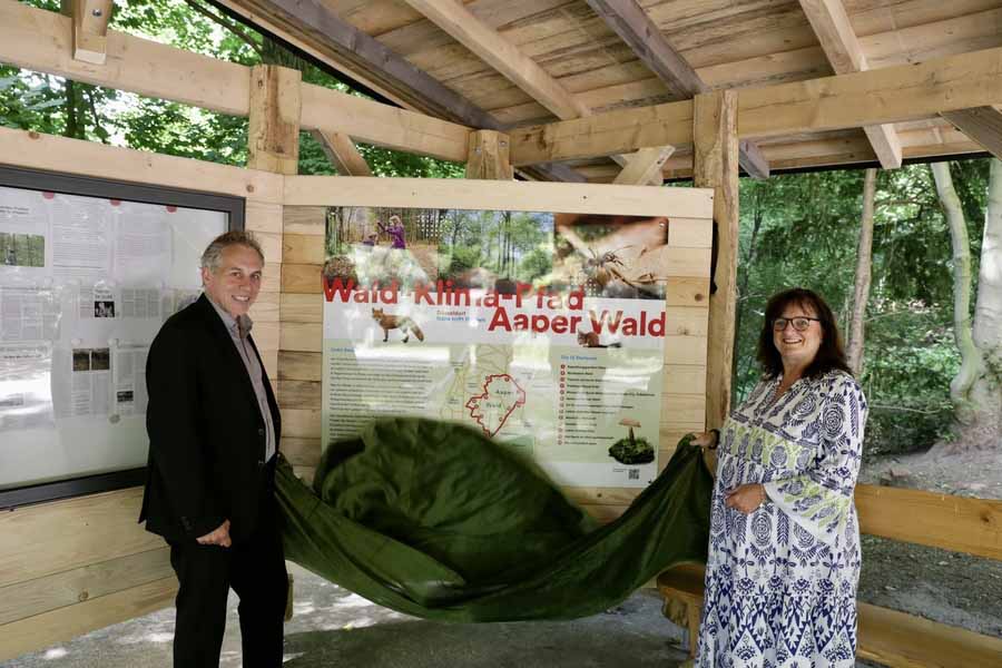 Wald-Klima-Pfad im Aaper Wald
