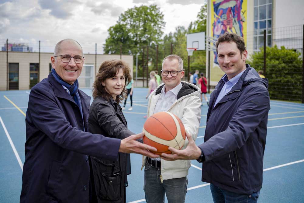 Neues multifunktionales Kleinspielfeld in Bochum