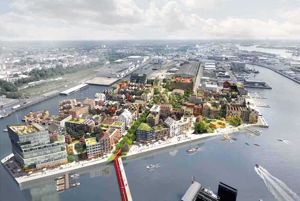 Külkenhalbinsel im Werftquartier Bremerhaven