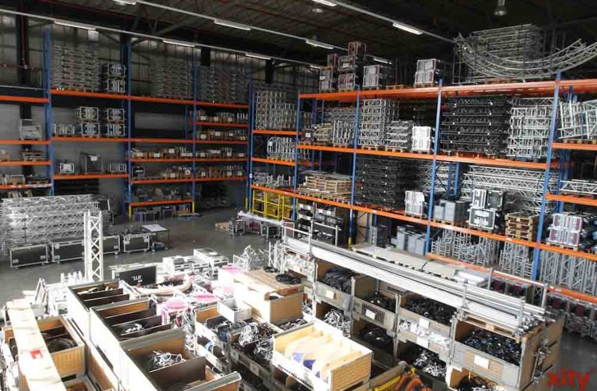 Lagerhalle Wirtschaft Industrie
