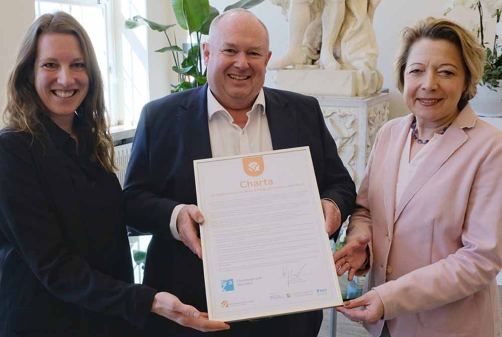 Düsseldorf tritt "Landesprogramm Beruf & Pflege NRW" bei