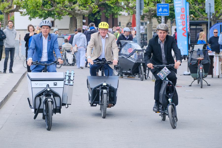 Rad-Aktionstag in Düsseldorf