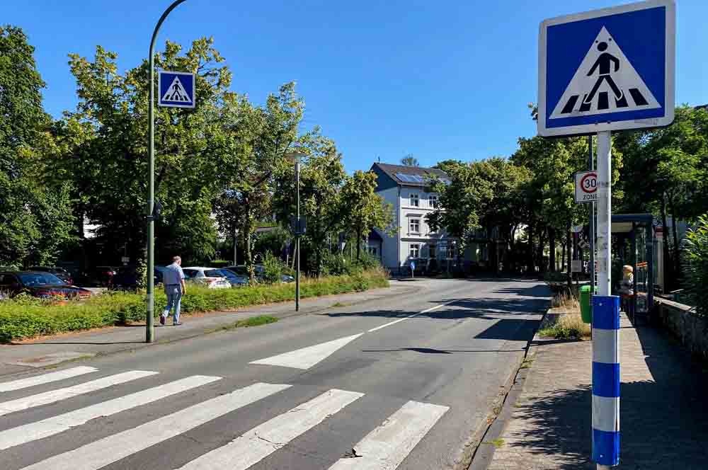 Zebrastreifen Winkhauser Straße