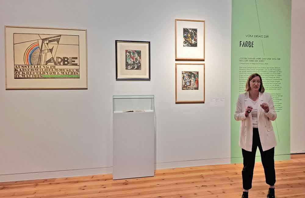 Ronja Friedrichs, Kuratorin und kommissarische Museumsdirektorin