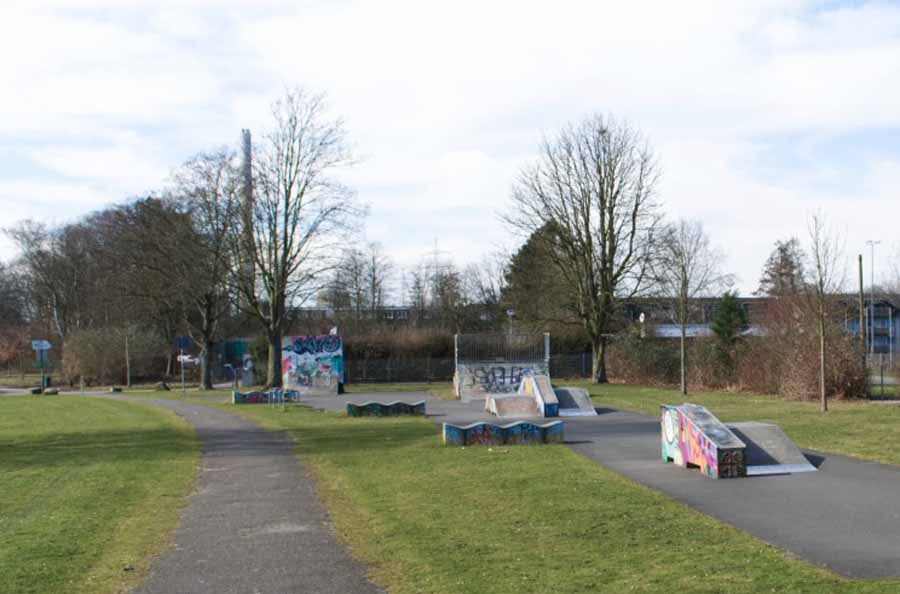 Skateranlage in Essen