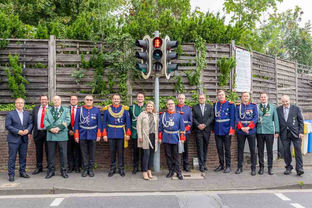 Schützenampel in Neuss