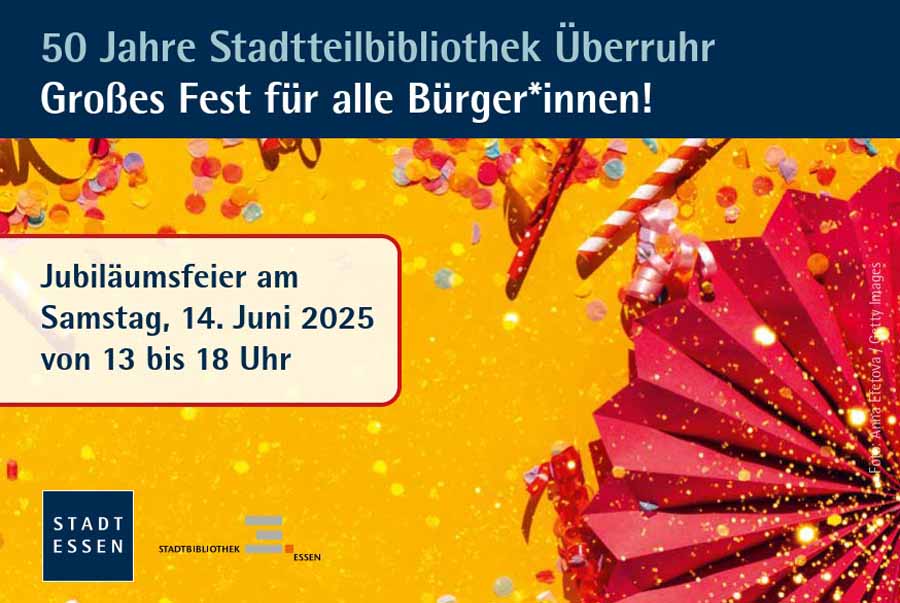 Jubiläumsfeier der Stadtteilbibliothek Überruhr