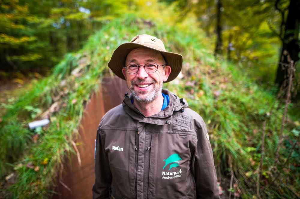 Der zertifizierte Natur- und Landschaftsführer Stefan Bräutigam