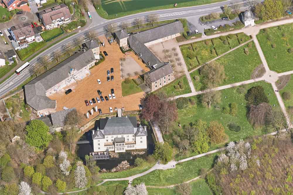 Haus Opherdicke Luftaufnahme