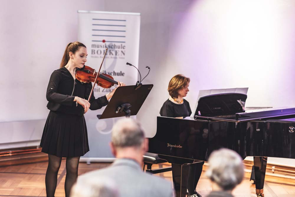 Auftritt der Musikschule Borken