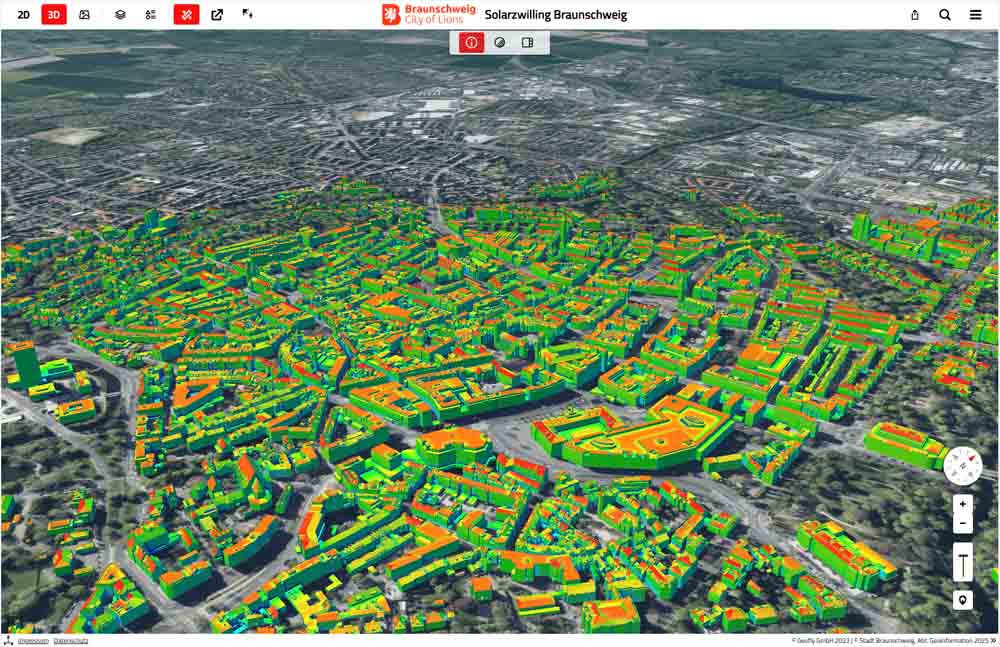 Solar-Zwilling der Stadt Braunschweig 