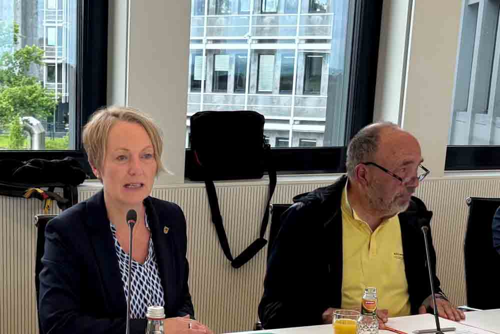 Die neue Fachbereichsleiterin Leslie Kamphuis