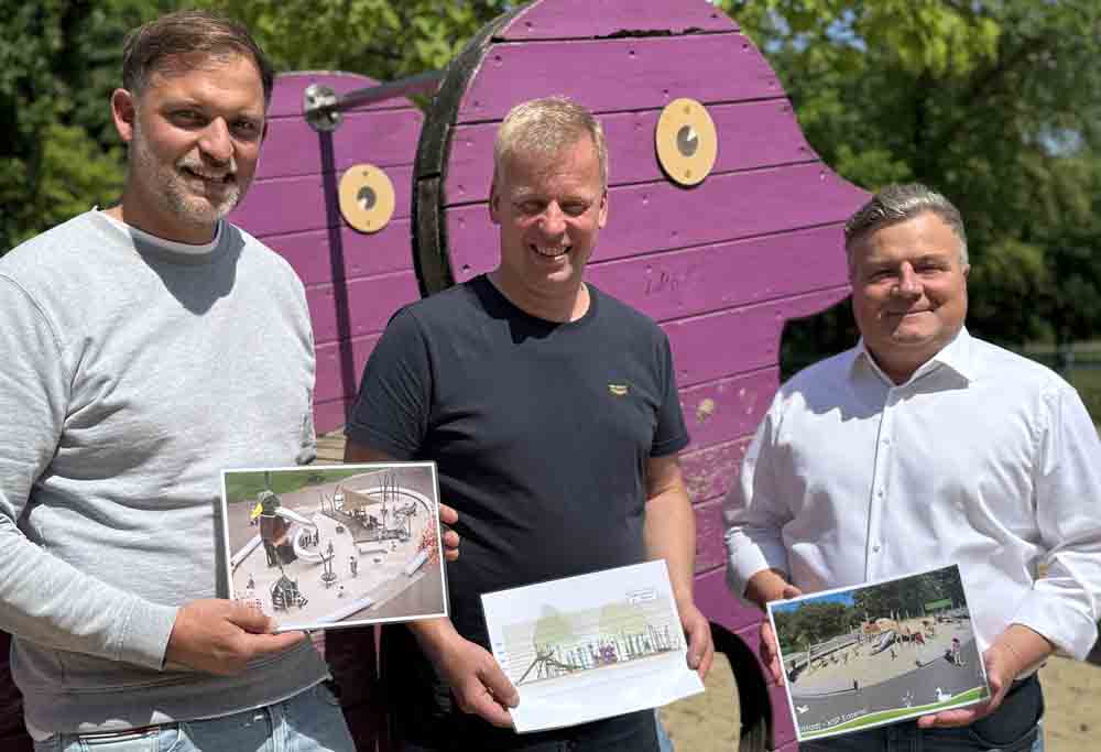 Neugestaltung des Spielplatzes „Entenei" im Grünen Winkel