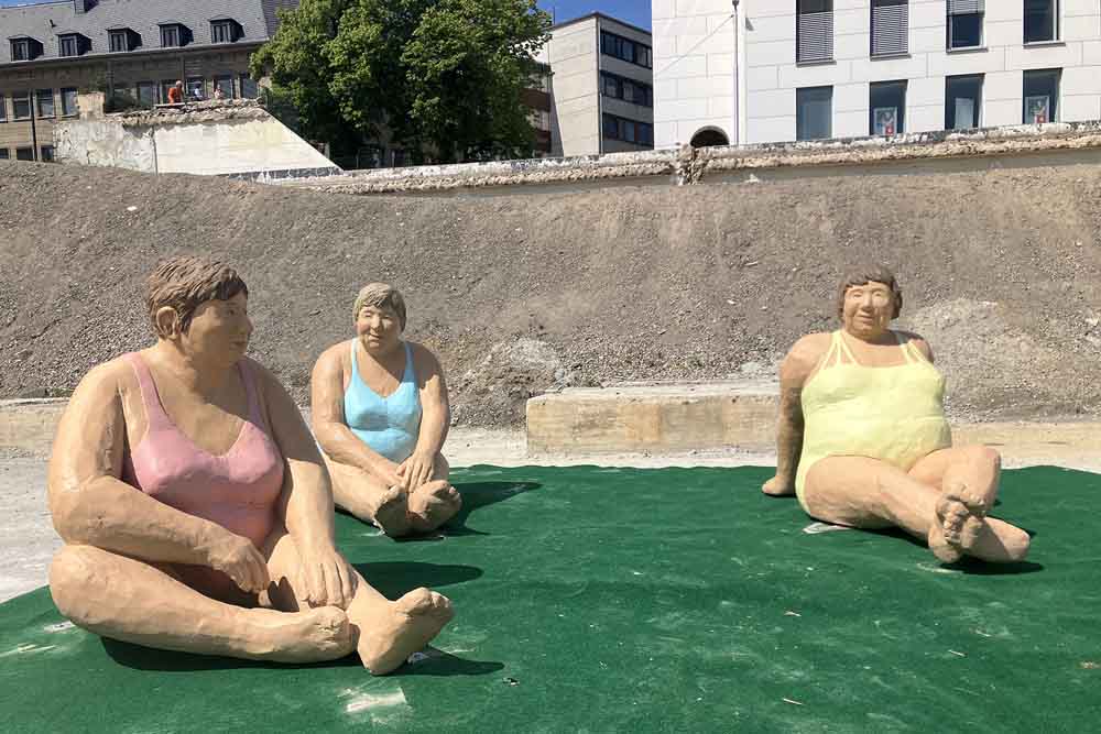Die drei Grazien - Alttagsmenschen