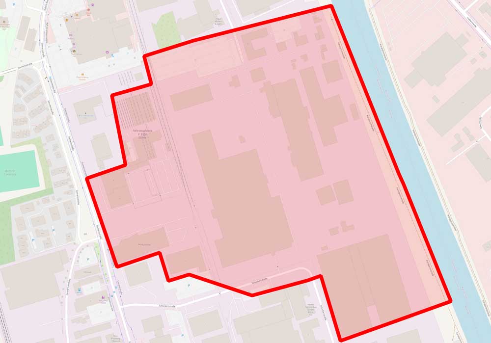 Blindgängerverdacht Robert-Bosch-Straße
