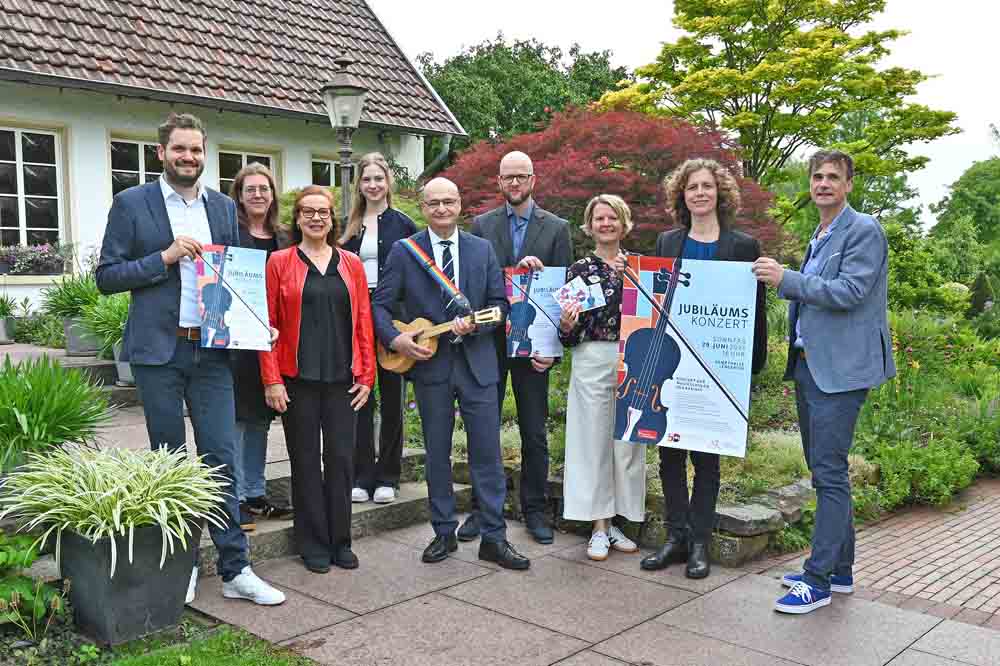 Gruppenbild zum Kreisjubiläumskonzert