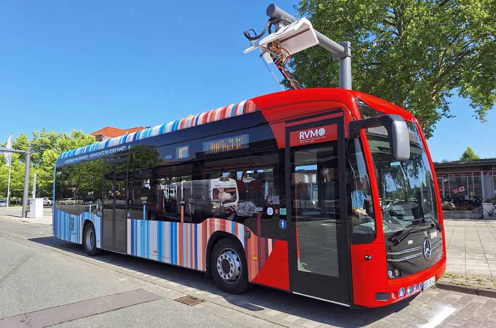 Modernste Ladetechnik für die neuen E-Busse der RVM jetzt auch in Gronau