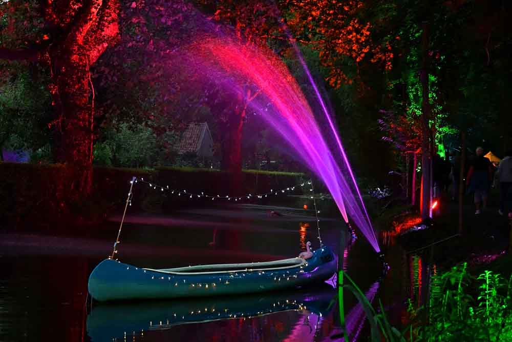 Licht-, Video- und Toninstallationen