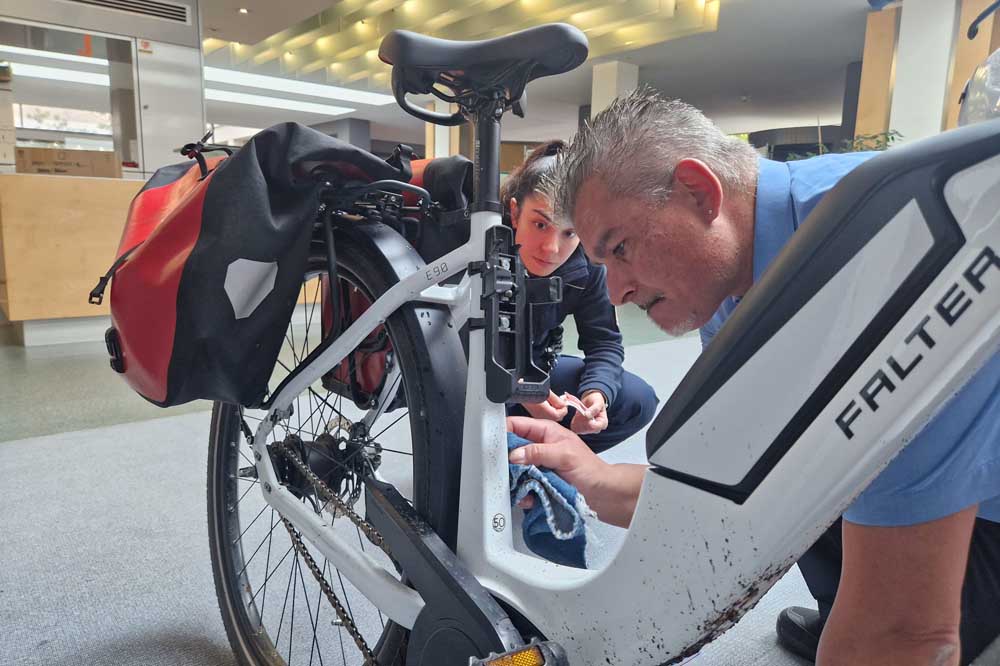 Fahrradcodieraktion im Hanauer Rathaus