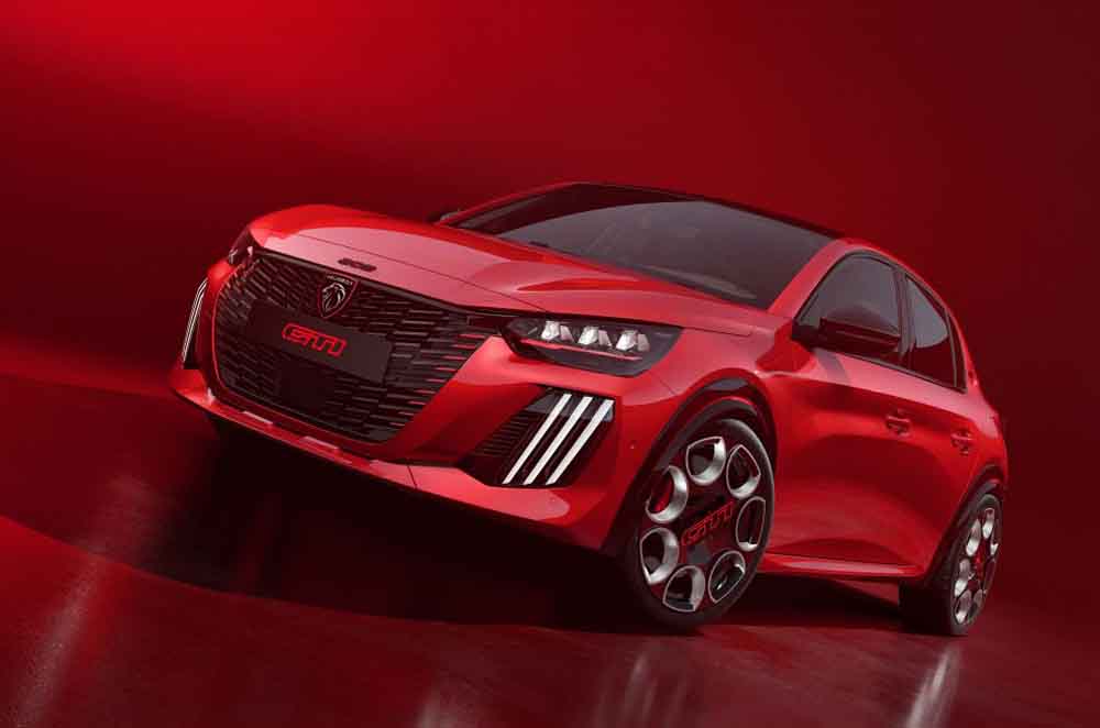 Der neue Peugeot E-208 GTi