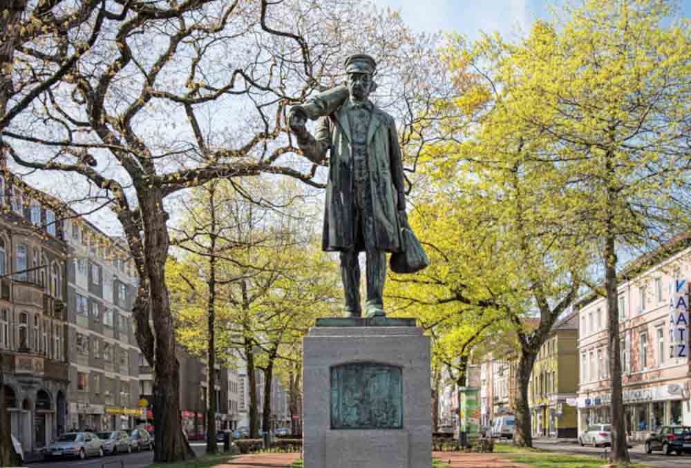 Seidenweberdenkmal in Krefeld