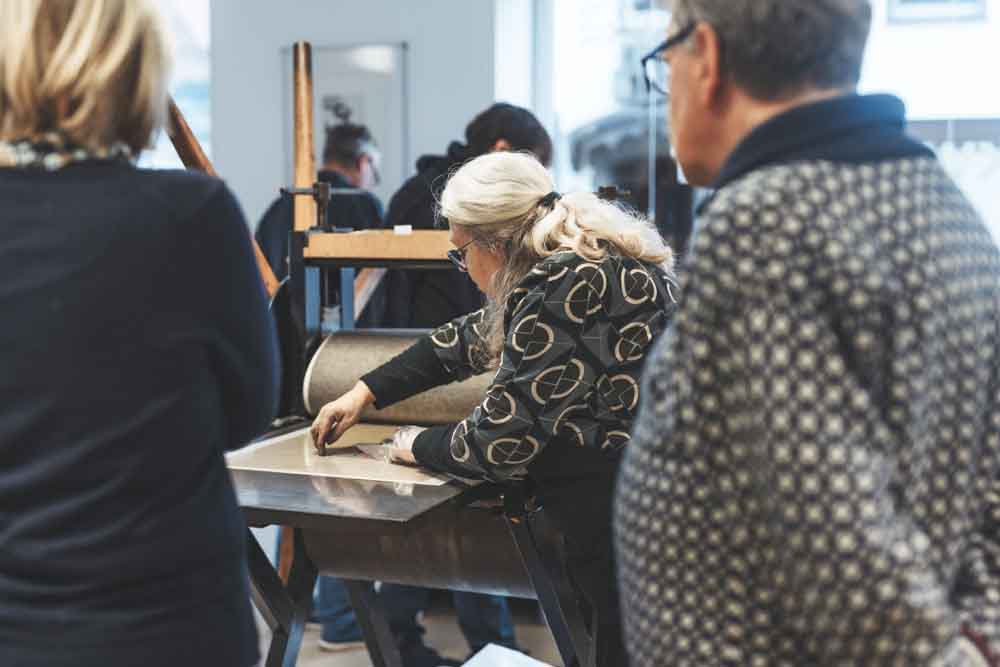 Einblick in die FARB-Druckwerkstatt