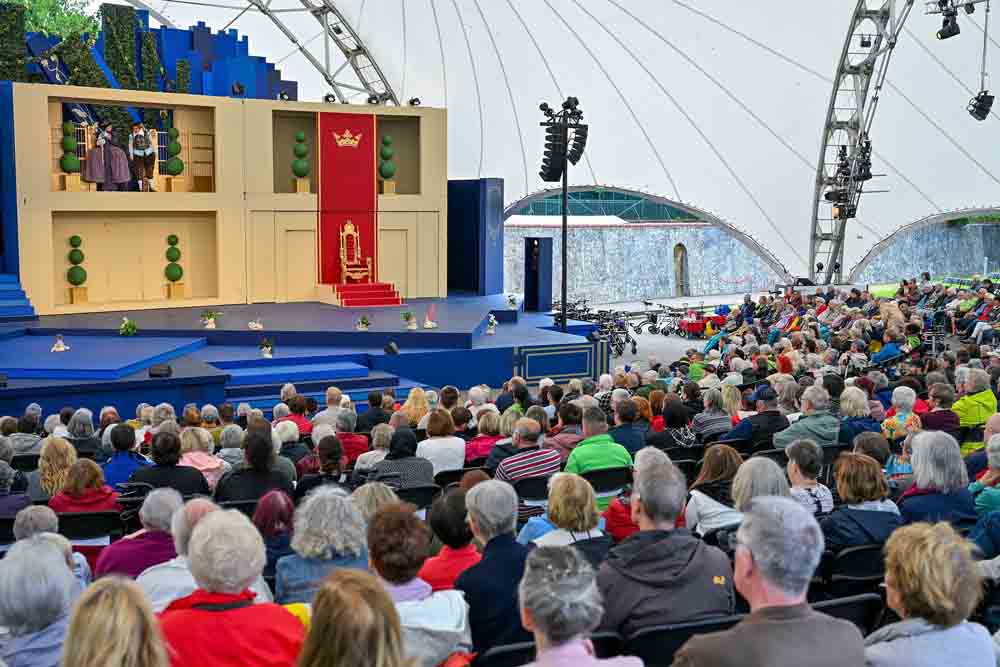 Die Brüder-Grimm-Festspiele mit der Aufführung Rapunzel