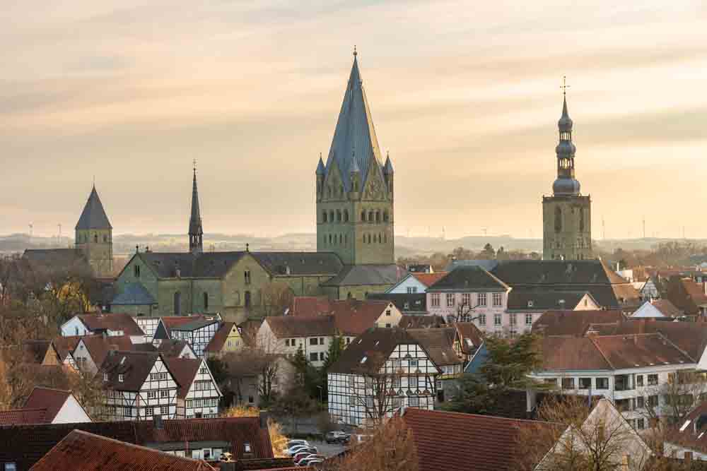 Silhouette der Stadt Soest