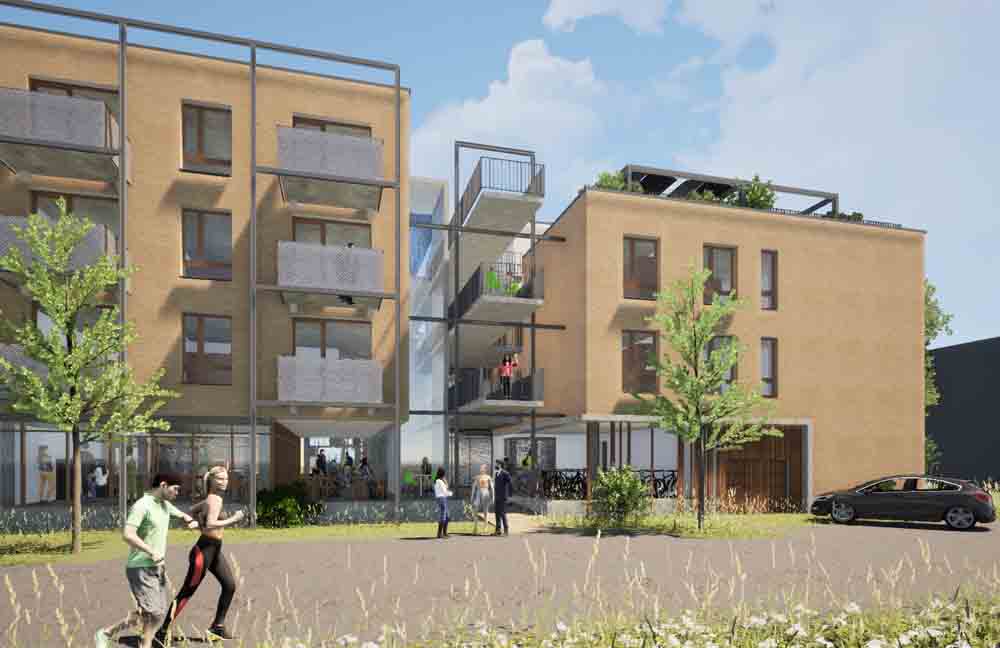 Wohnprojekt „Platania" im Oxford-Quartier