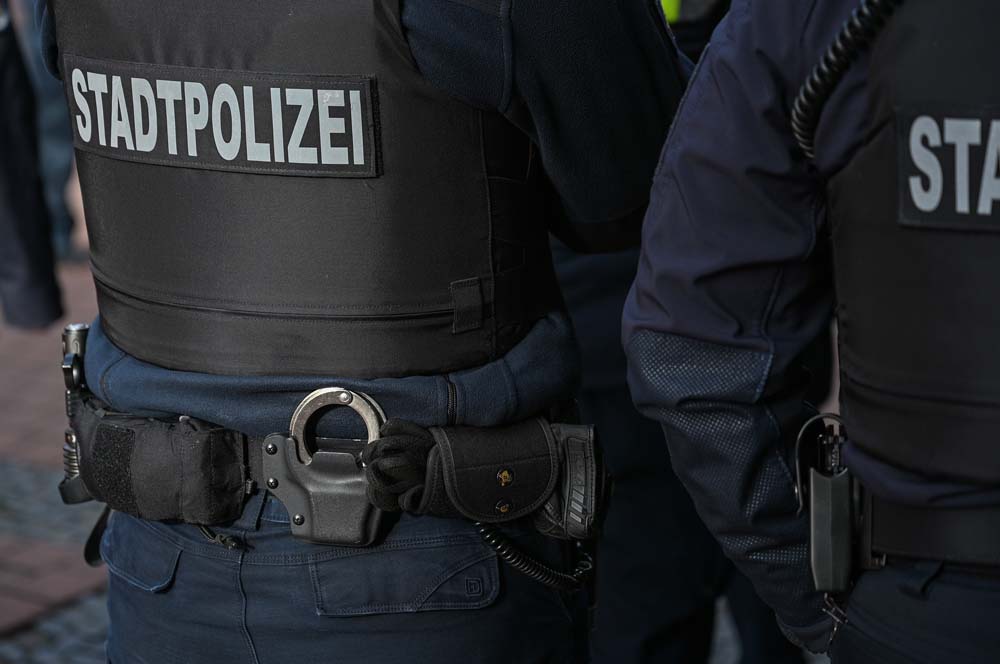 Symbolfoto Stadtpolizei Hanau Uniform