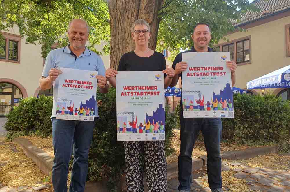 Volker Mohr, Carmen Saalmüller und Philipp Fernald