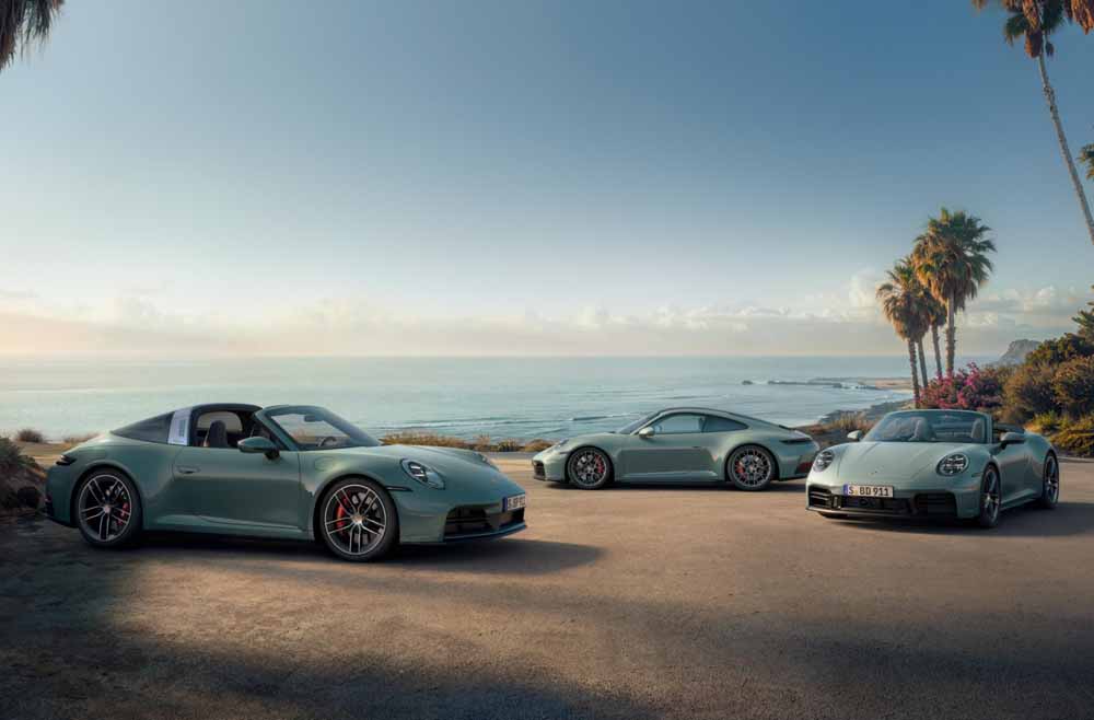 911 Carrera 4S, 911 Carrera 4S Cabriolet und 911 Targa 4S