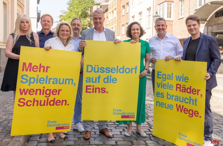 Düsseldorfer FDP stellt Programm zu Kommunal- und OB-Wahlen vor