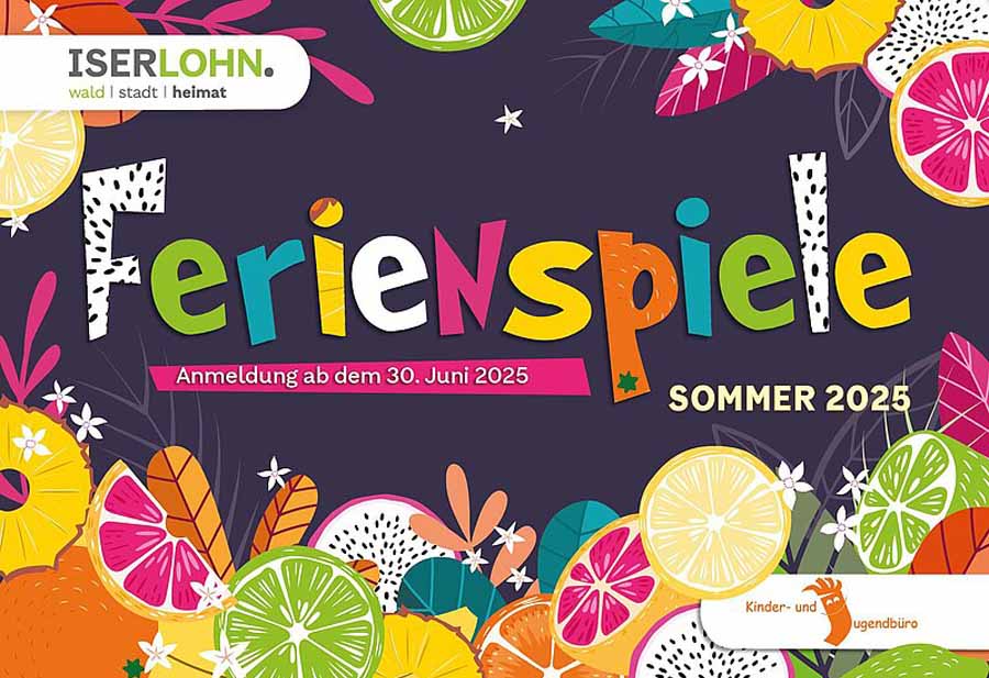 Flyer der Sommerferienspiele