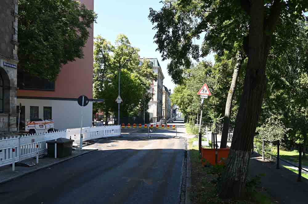 Baustelle Heinrichsdamm