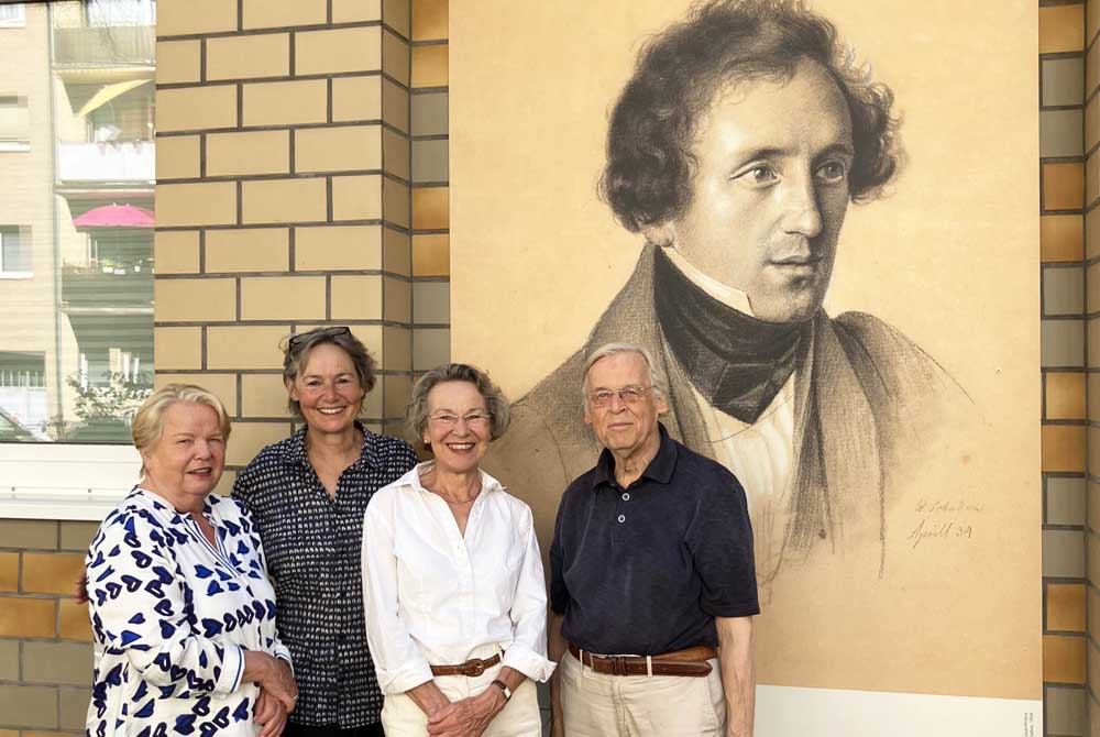 Gabriele van Daele, Bürgerstiftung, Dr. Susanne Dickel, platzgrün!, Inge Sauer, Unsere Straßen – unsere Künstler, Hermann Wessels, Vorsitzender Unsere Straßen – unsere Künstler