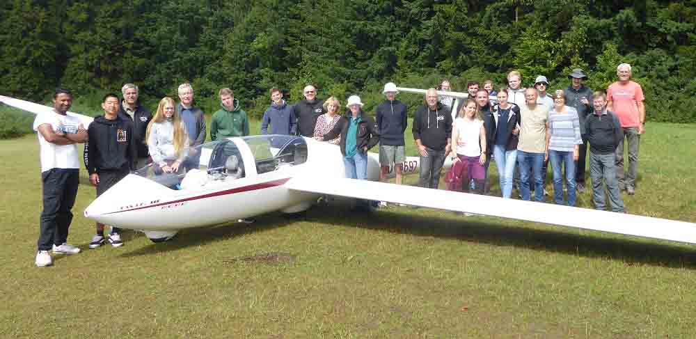 Die Teilnehmer/-innen des VfS Krefeld