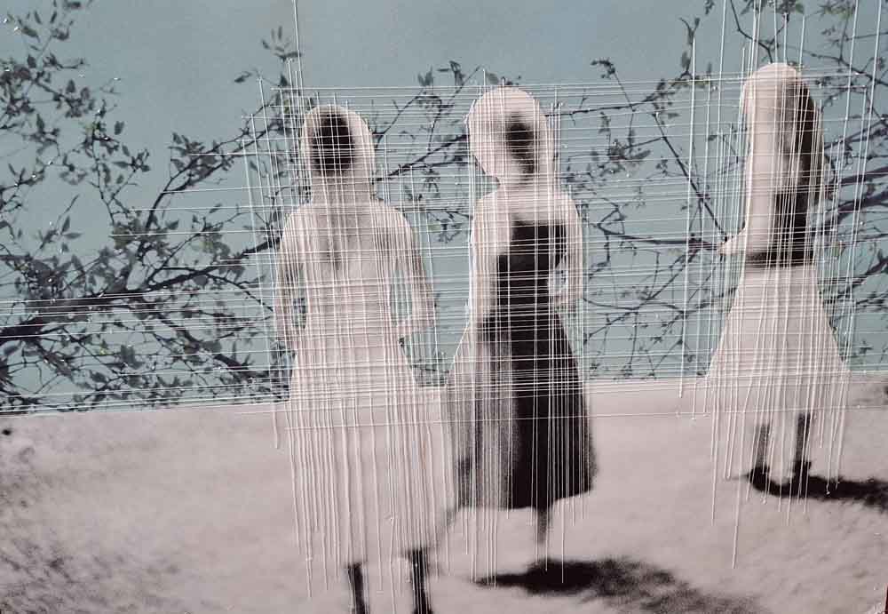 Collage Girls, 50x70cm, 2018