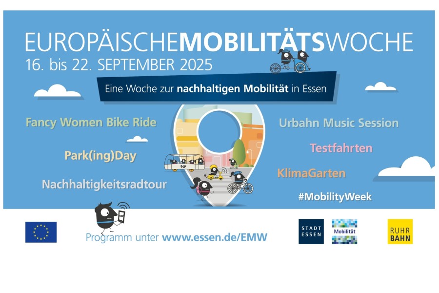 Plakat zur Europäischen Mobilitätswoche