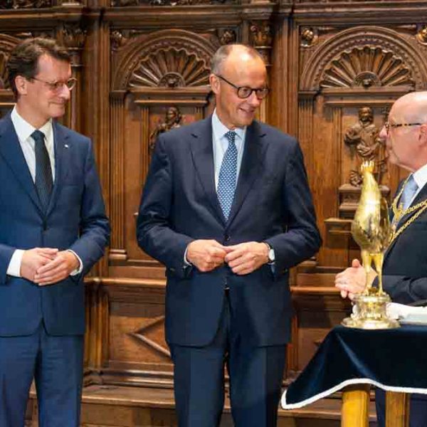 Empfang im Friedenssaal