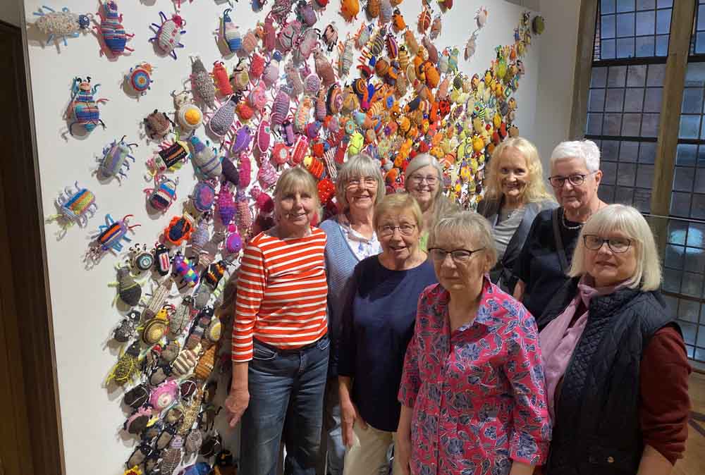 Jutta Bringmann, Franziska Eickhoff, Ulrike Fritz-Hummelt, Marlies Kühne, Annette Mowe, Sabine Reese-Blumentrath, Edith Weber und Liselotte Yacoub