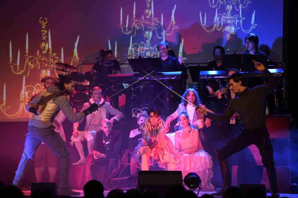 Szene aus Hamlet - das Rockmusical