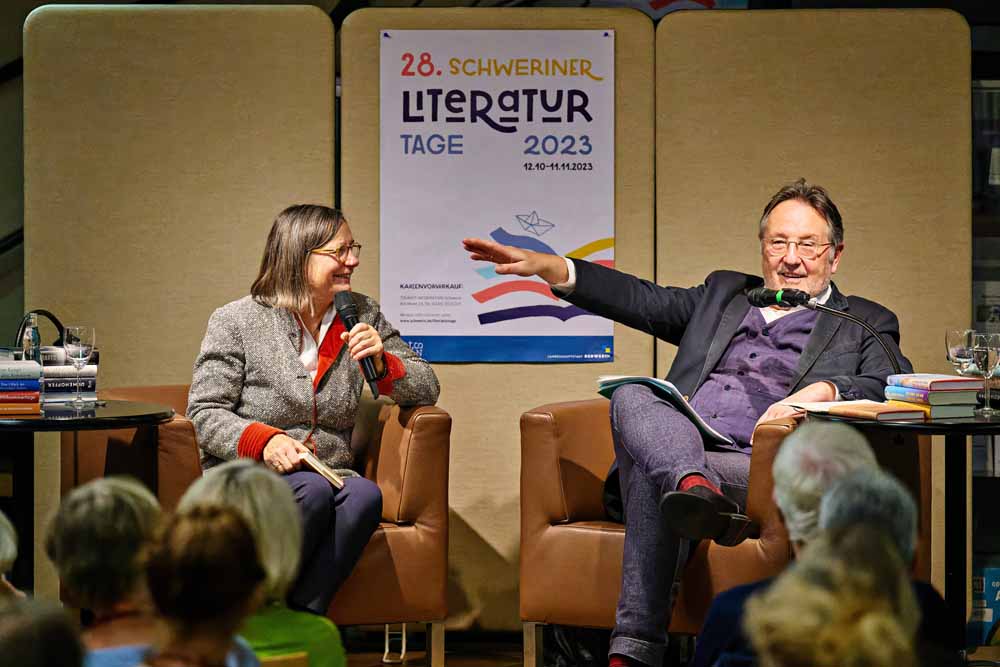 Das „Gemischte Doppel" mit Rainer Moritz und Annemarie Stoltenberg