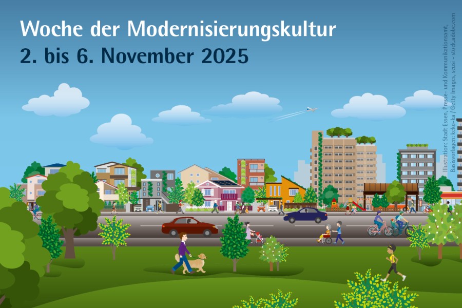 Plakat "Woche der Modernisierungskultur"