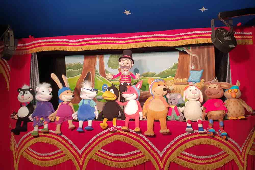 Szene aus "Der kleine Rabe Socke"