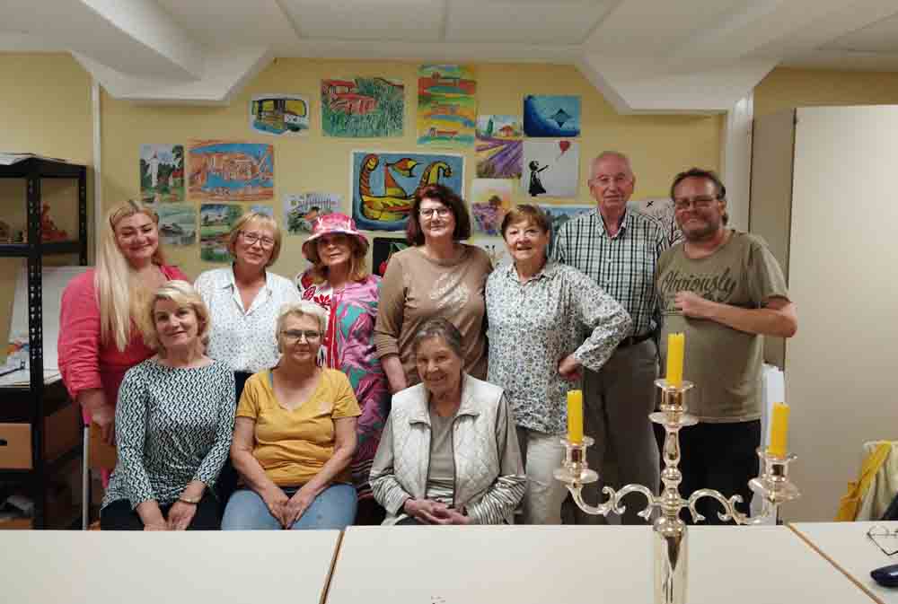 Künstlerinnen und Künstler "Mit Farbe und Spaß"